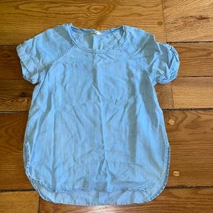 Super comfy denim top